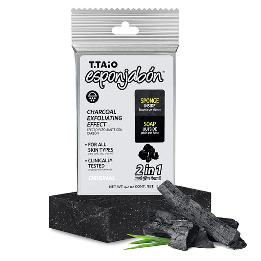 T.Taio Esponjabon Charcoal Soap Sponge
