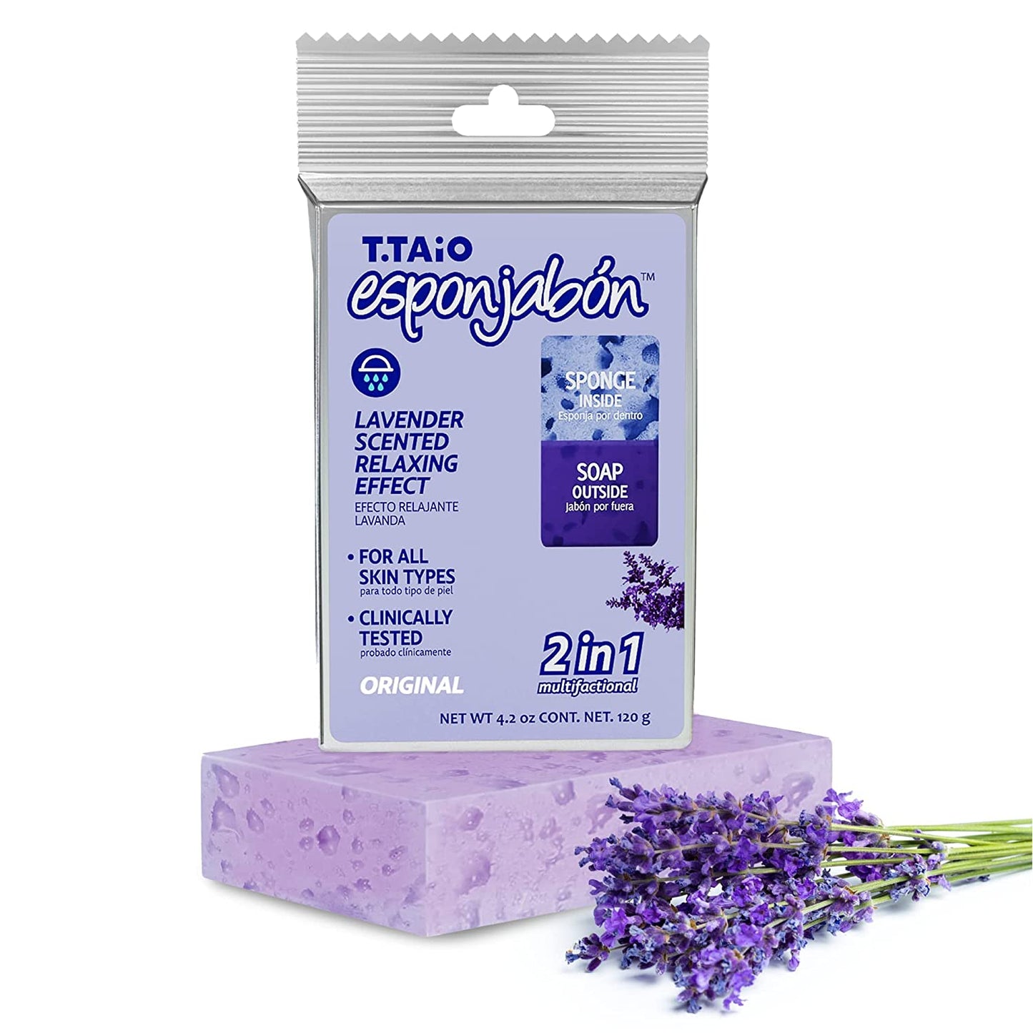 T.Taio Esponjabon Lavender Soap Sponge