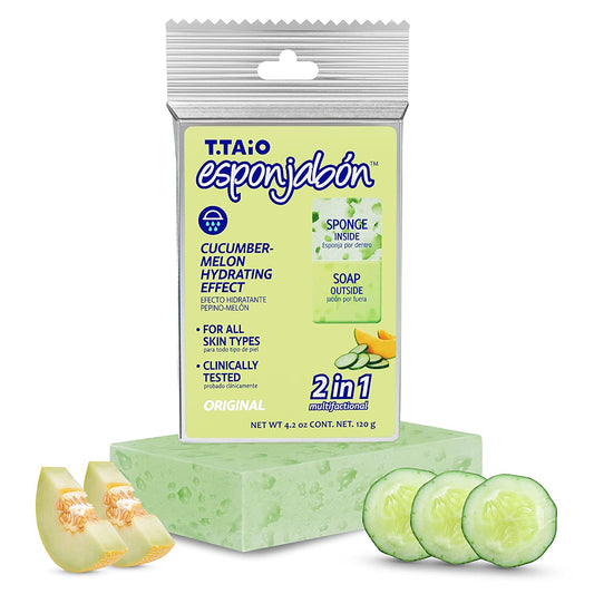 T.Taio Esponjabon Cucumber Melon Soap Sponge