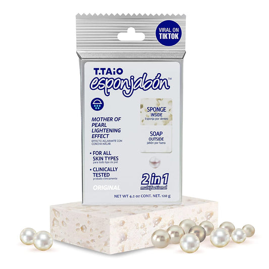 T.Taio Esponjabon Mother of Pearl Soap Sponge